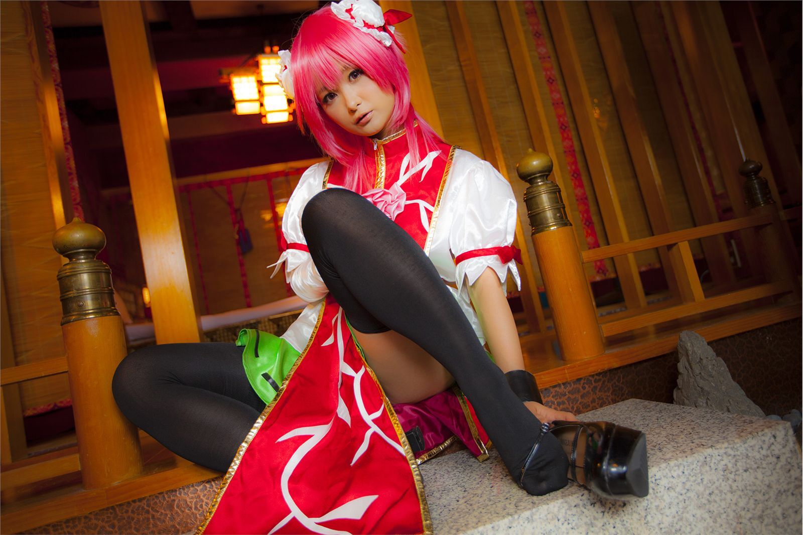 [Cosplay] 2013.12.13 New Touhou Project Cosplay set - Awesome Kasen Ibara